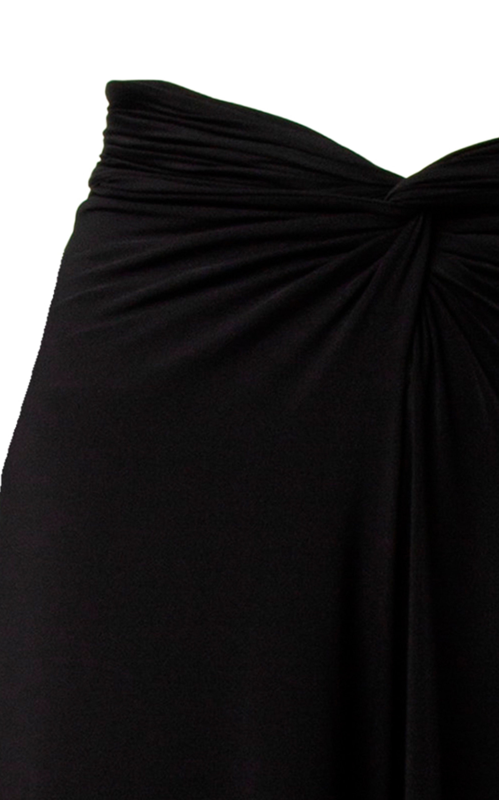 Vongola Knotted Wide-Leg Pants black - 6
