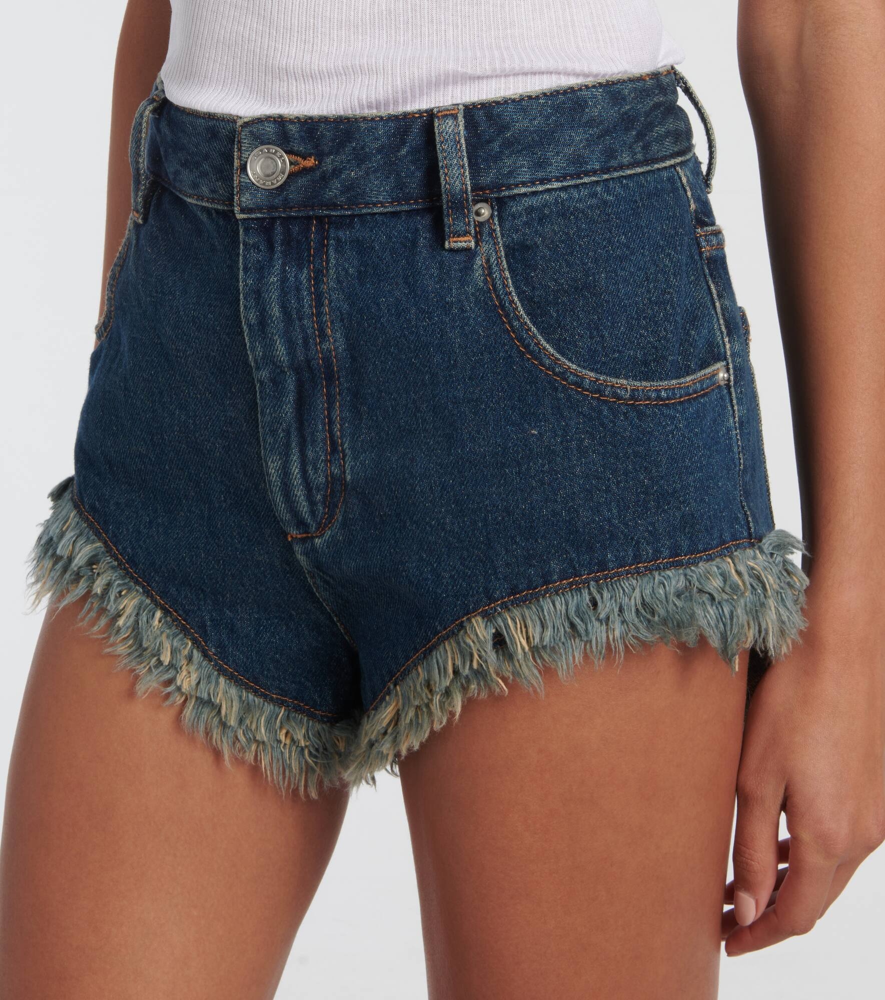 Eneidao denim shorts - 4