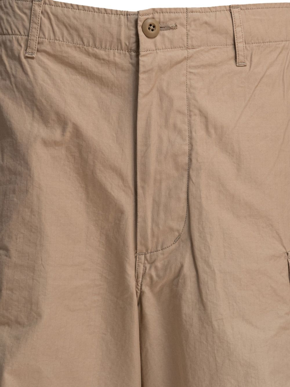 button-fastening cargo trousers - 4