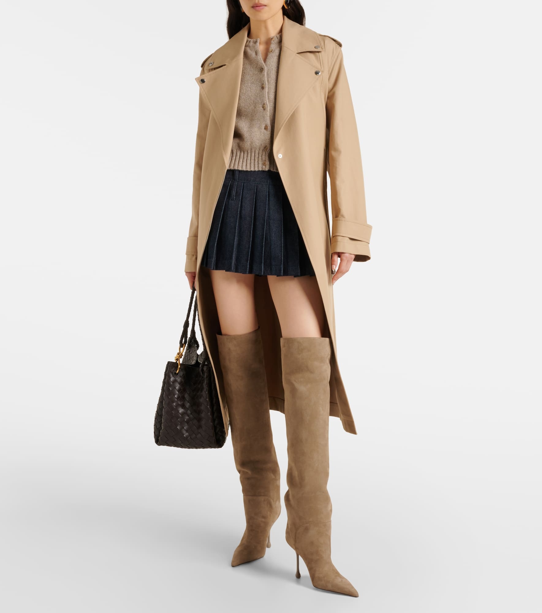 Cycas suede over-the-knee boots - 2