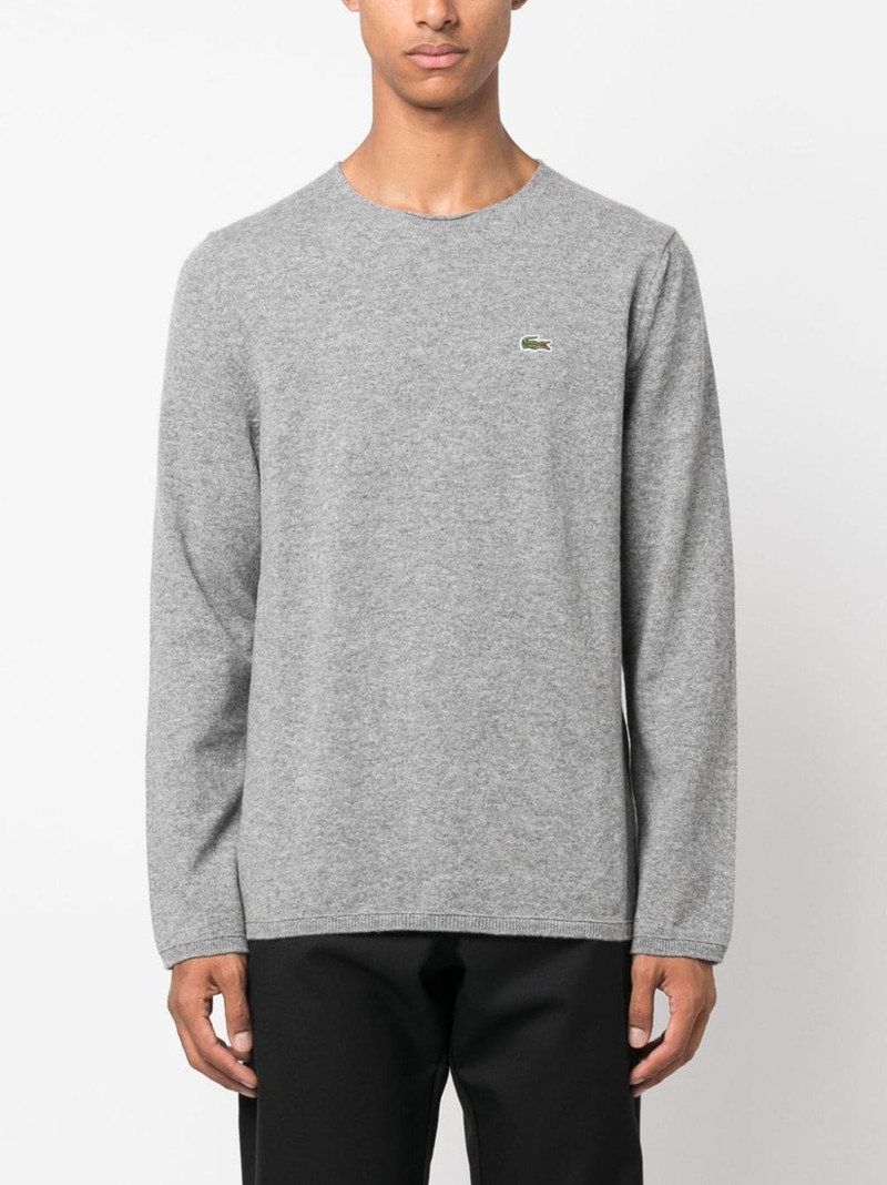 intarsia-knit logo wool jumper 3
