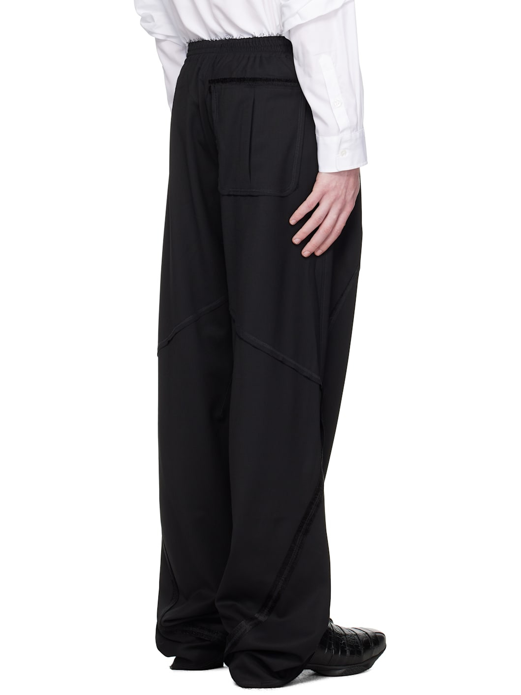 Black Vig K-Dart Trousers - 3