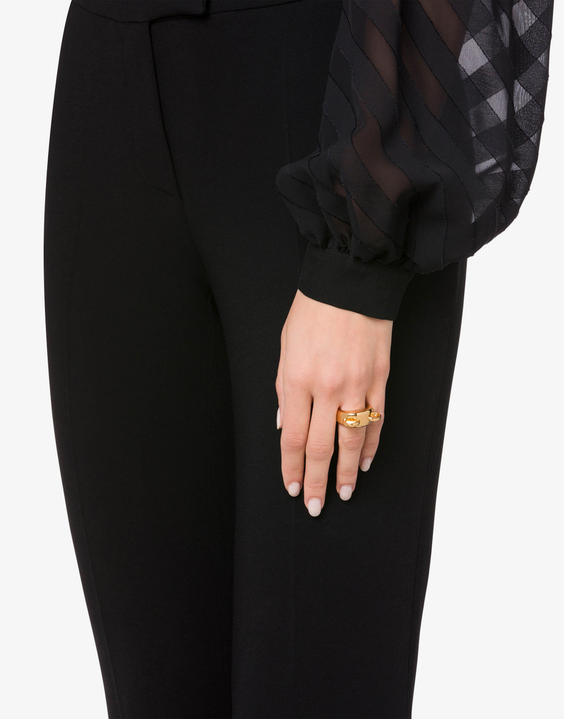 MOSCHINO TEDDY SHAPE RING 3