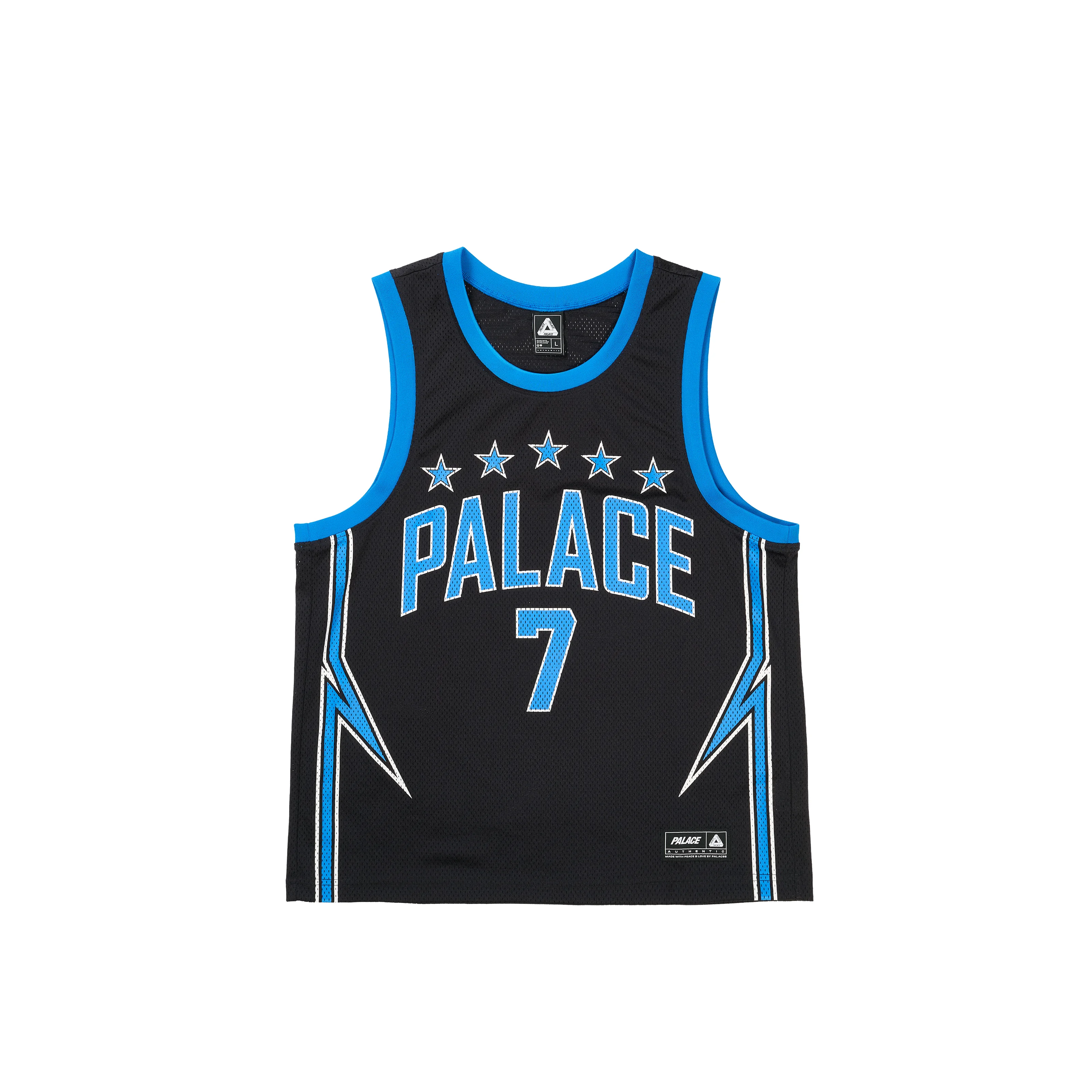 LIGHTNING BASKETBALL VEST BLACK - 1