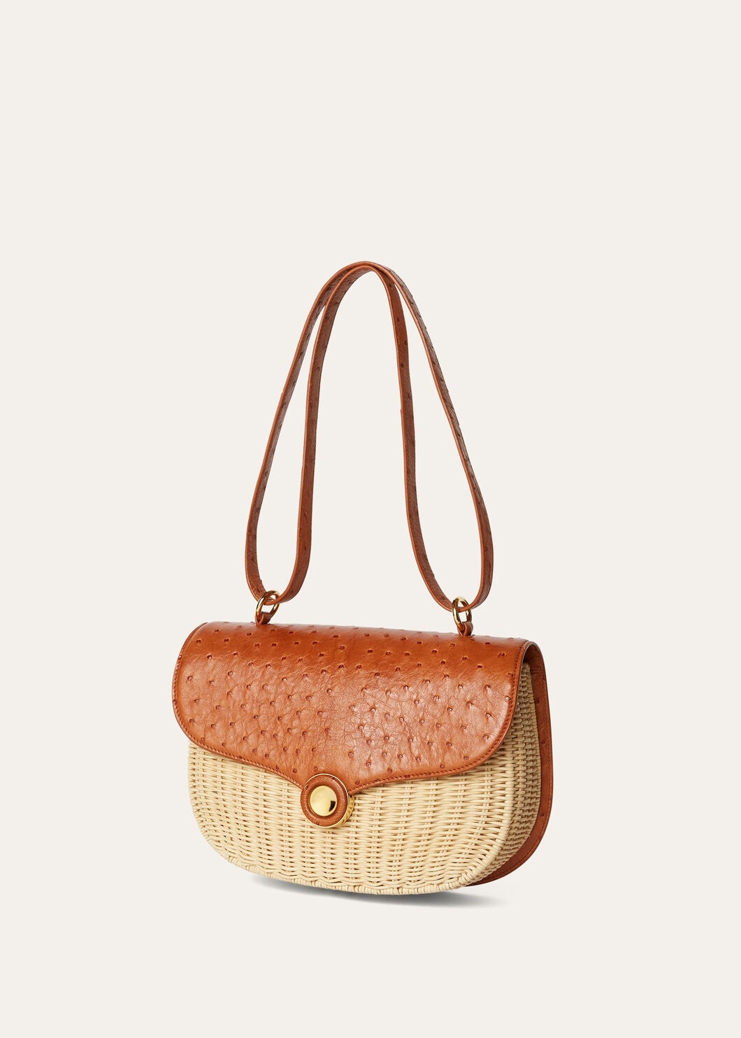 Medium Ghiera bag wicker - 6