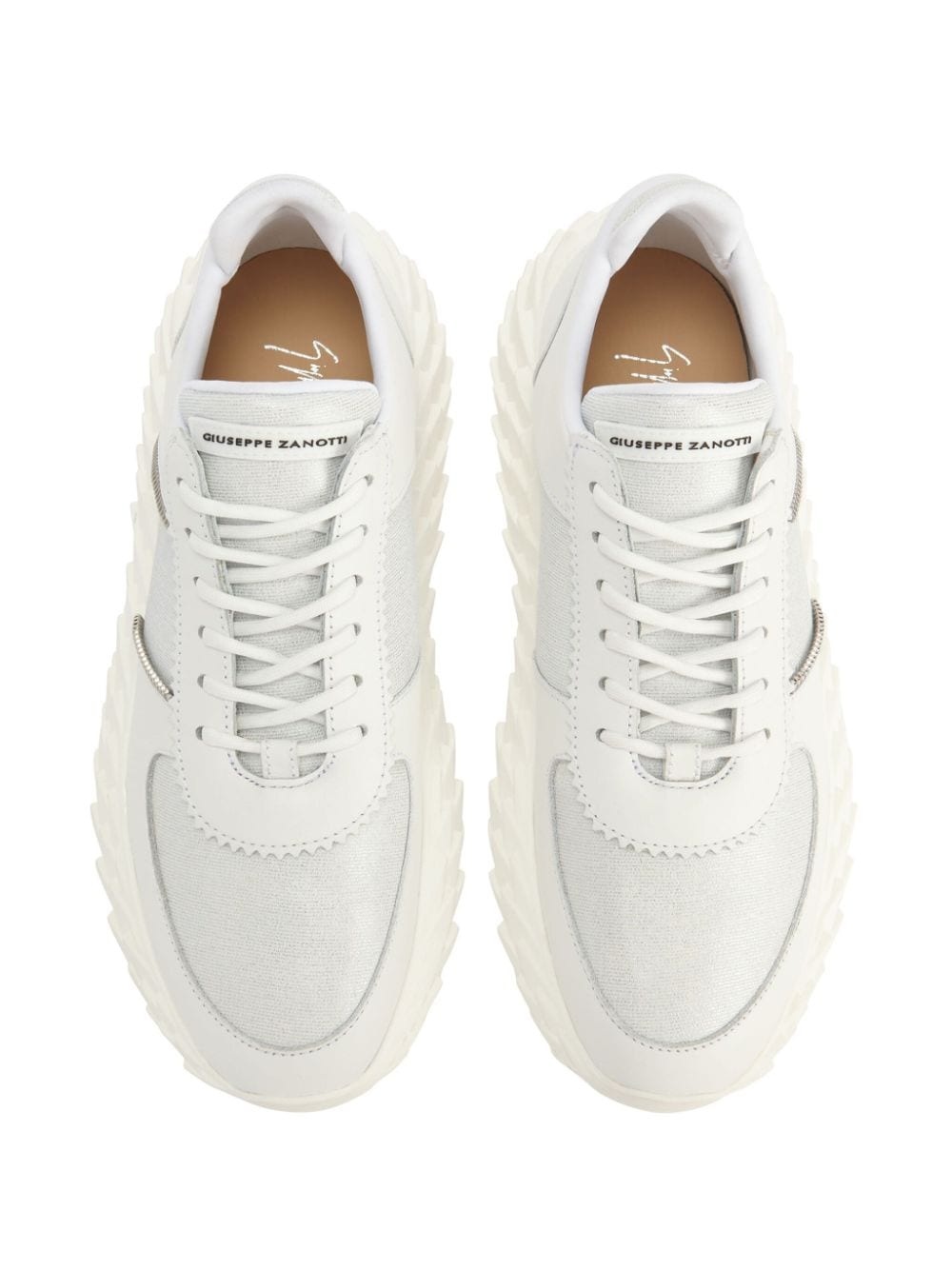 Urchin panelled sneakers - 4