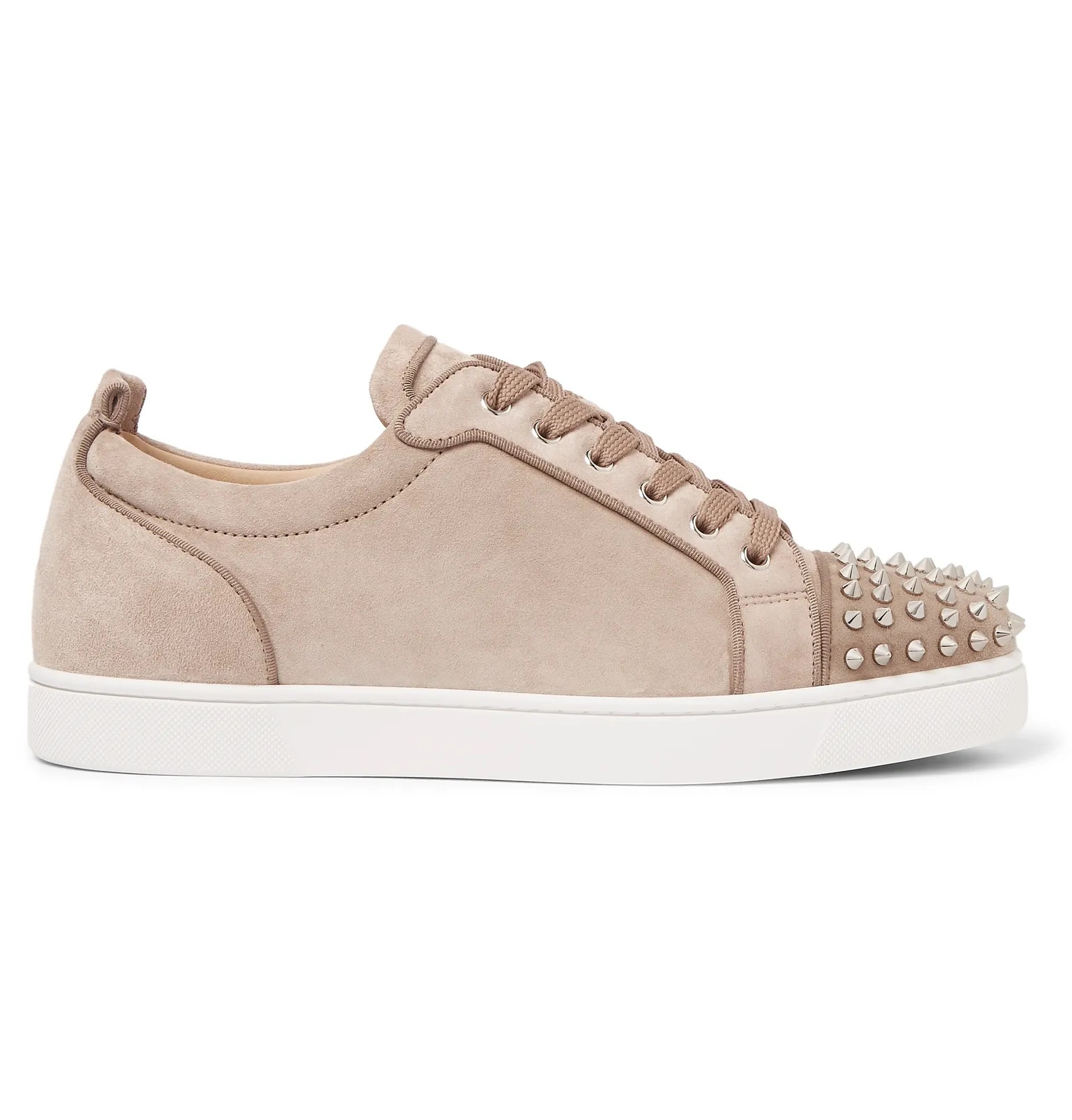 Louis Junior Spikes Cap-Toe Suede Sneakers - 1