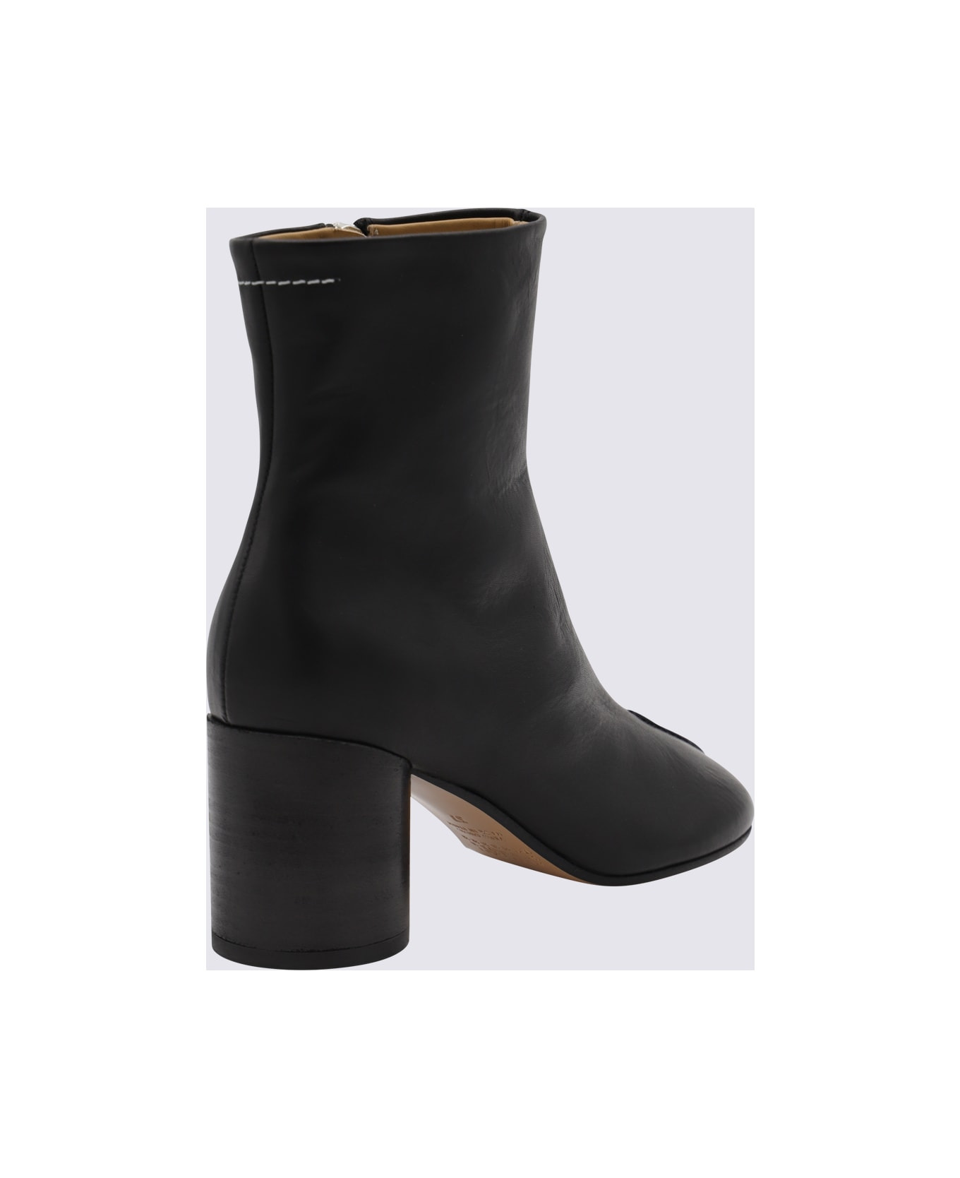 Black Leather Boots - 3