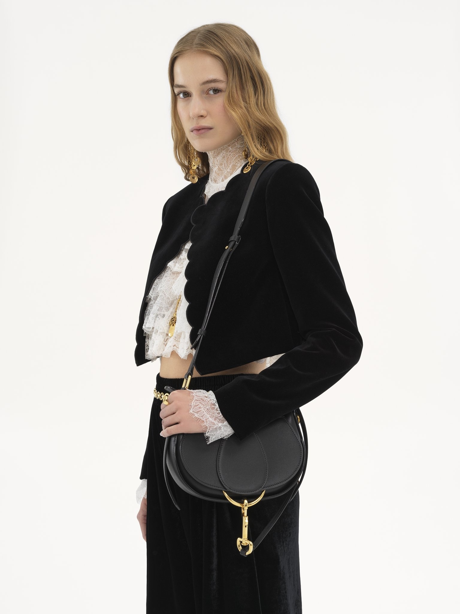 SMALL CHLOÉ RIDE CROSSBODY BAG IN SOFT LEATHER - 2