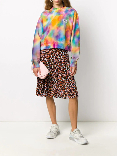 Golden Goose tie-dye sweatshirt outlook