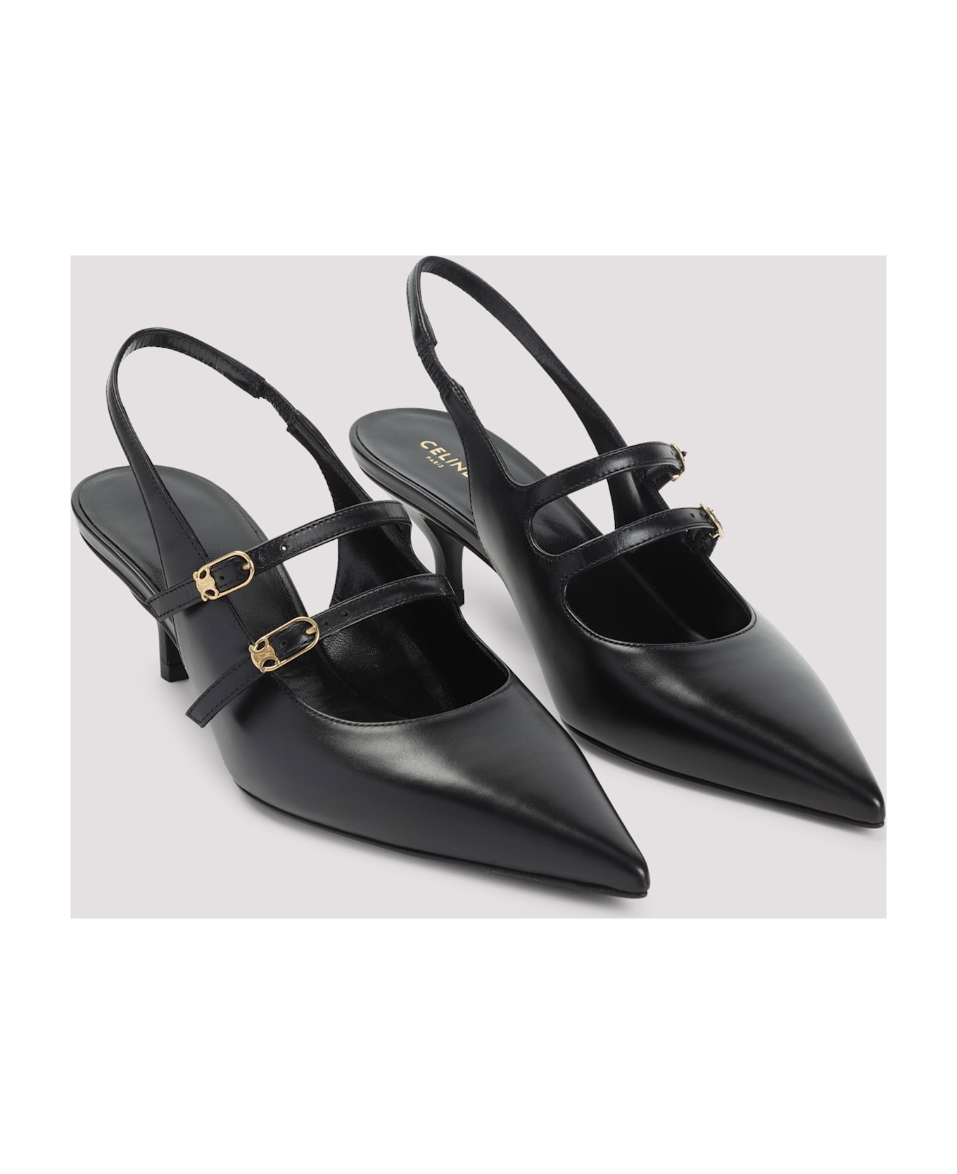 Double Straps Mules - 5