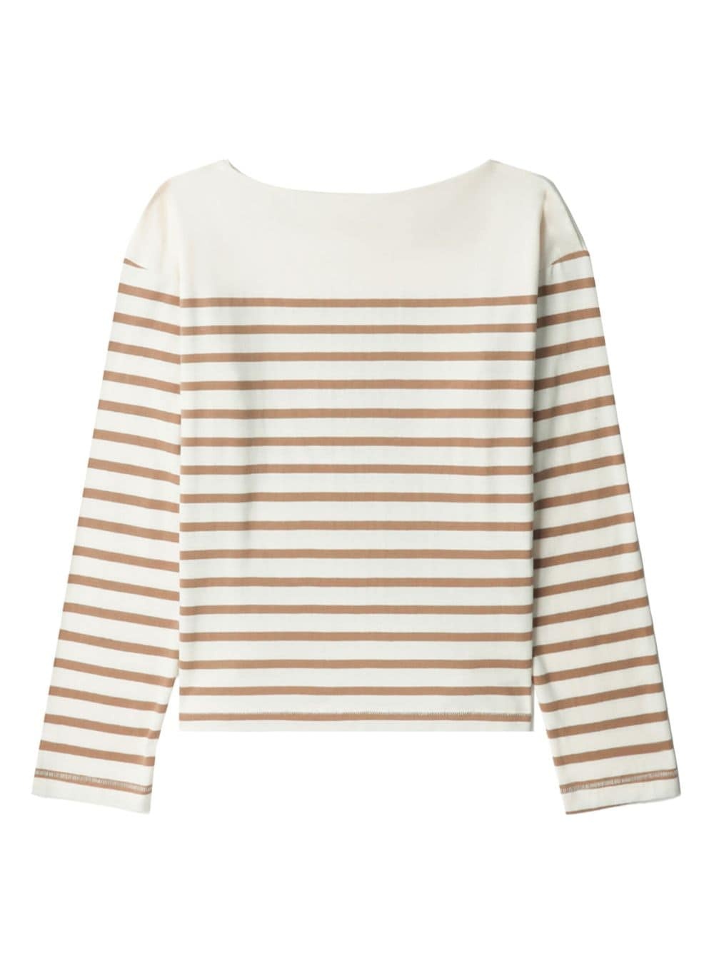 Bardot striped long-sleeve top - 6