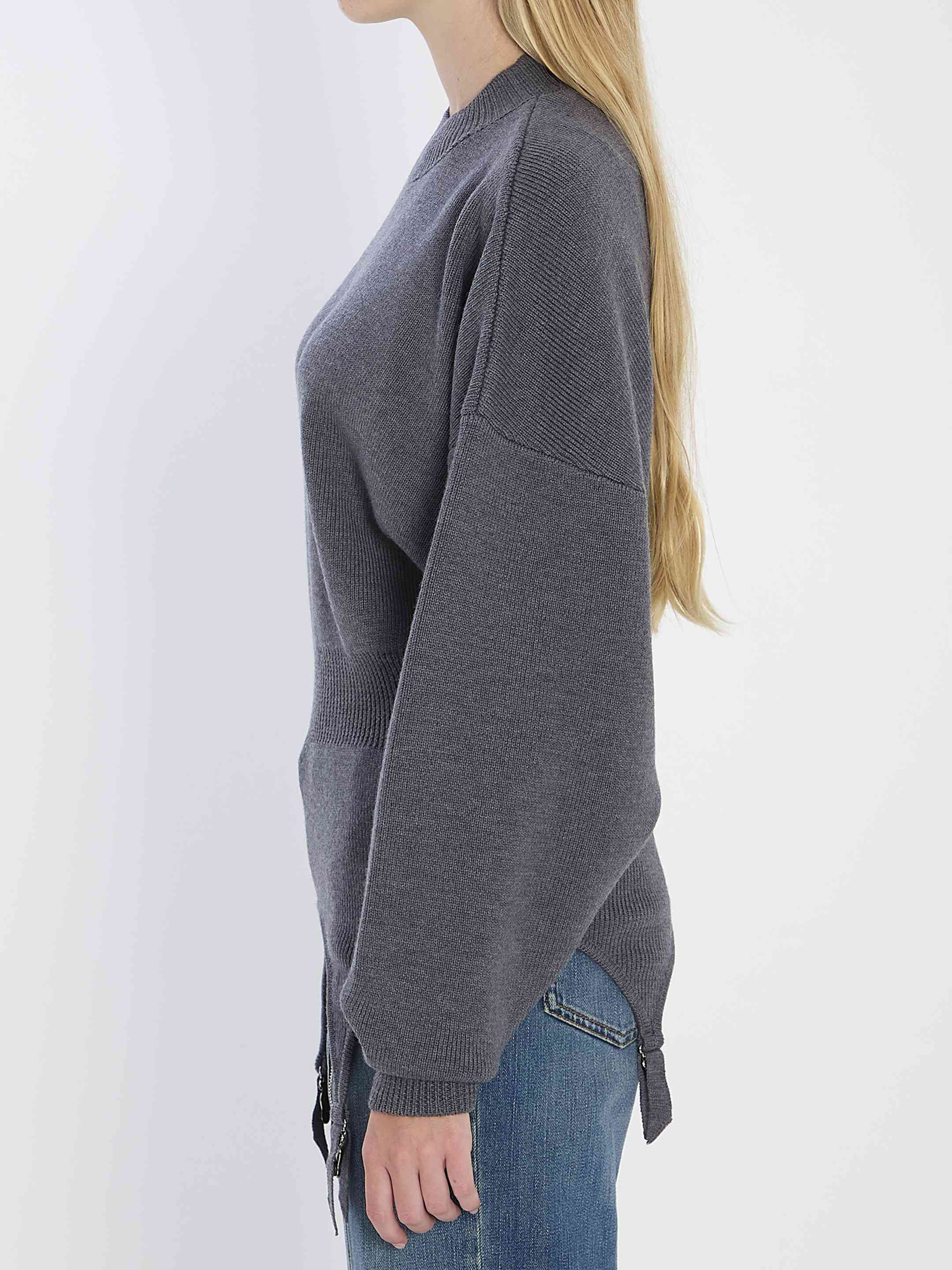 Jean Paul Gaultier Women Pullover With Lingerie Garter - 3