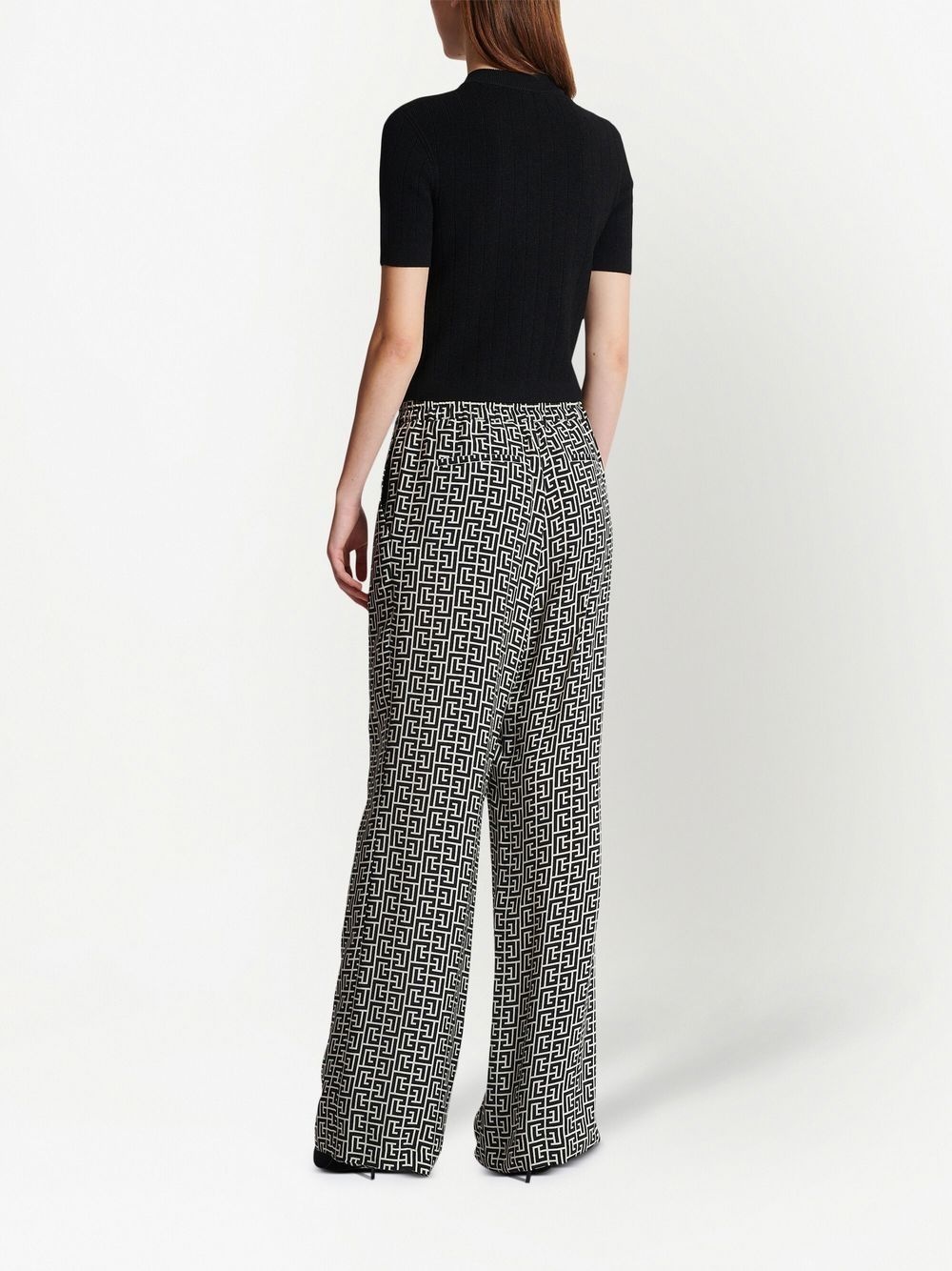 short-sleeve cropped cardigan - 4