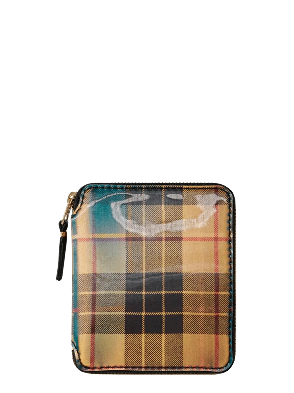 Lenticular Tartan U Zip Wallet - 1