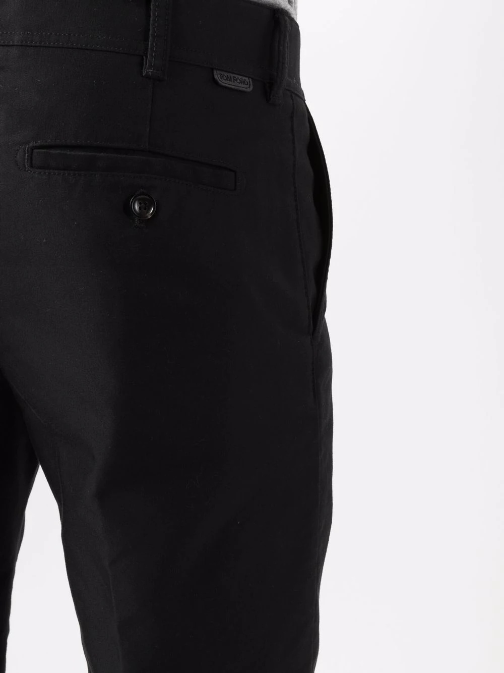 tailored straight-leg trousers - 5