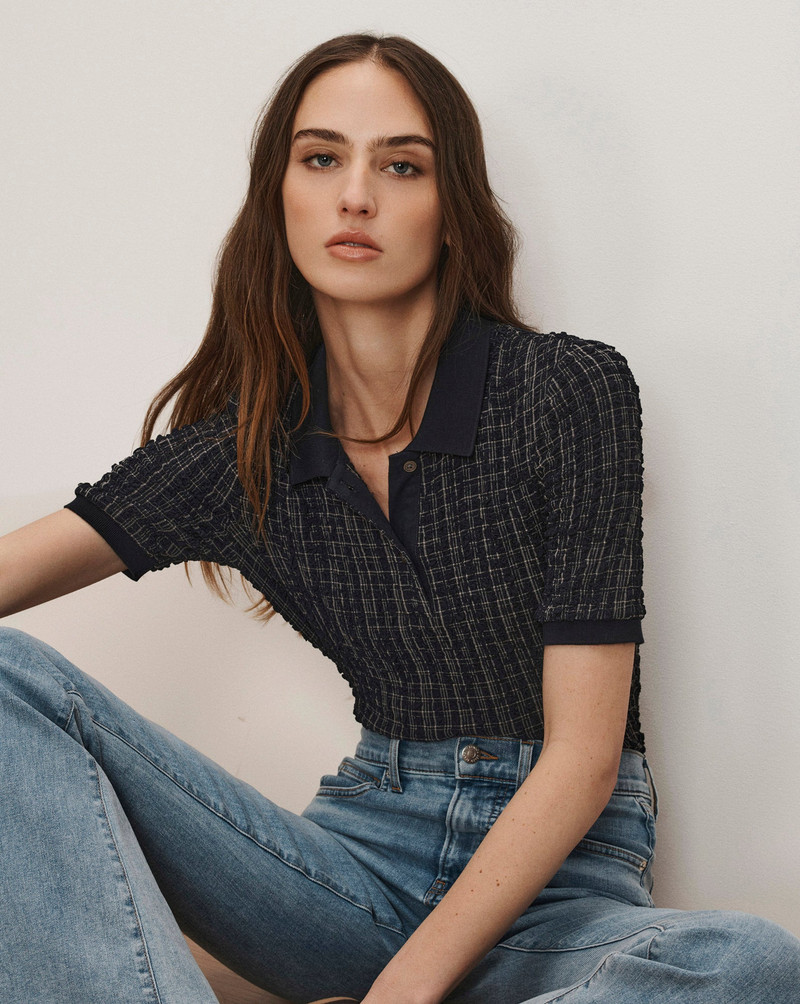 VERONICA BEARD BENEDETTA PLAID SHIRT outlook
