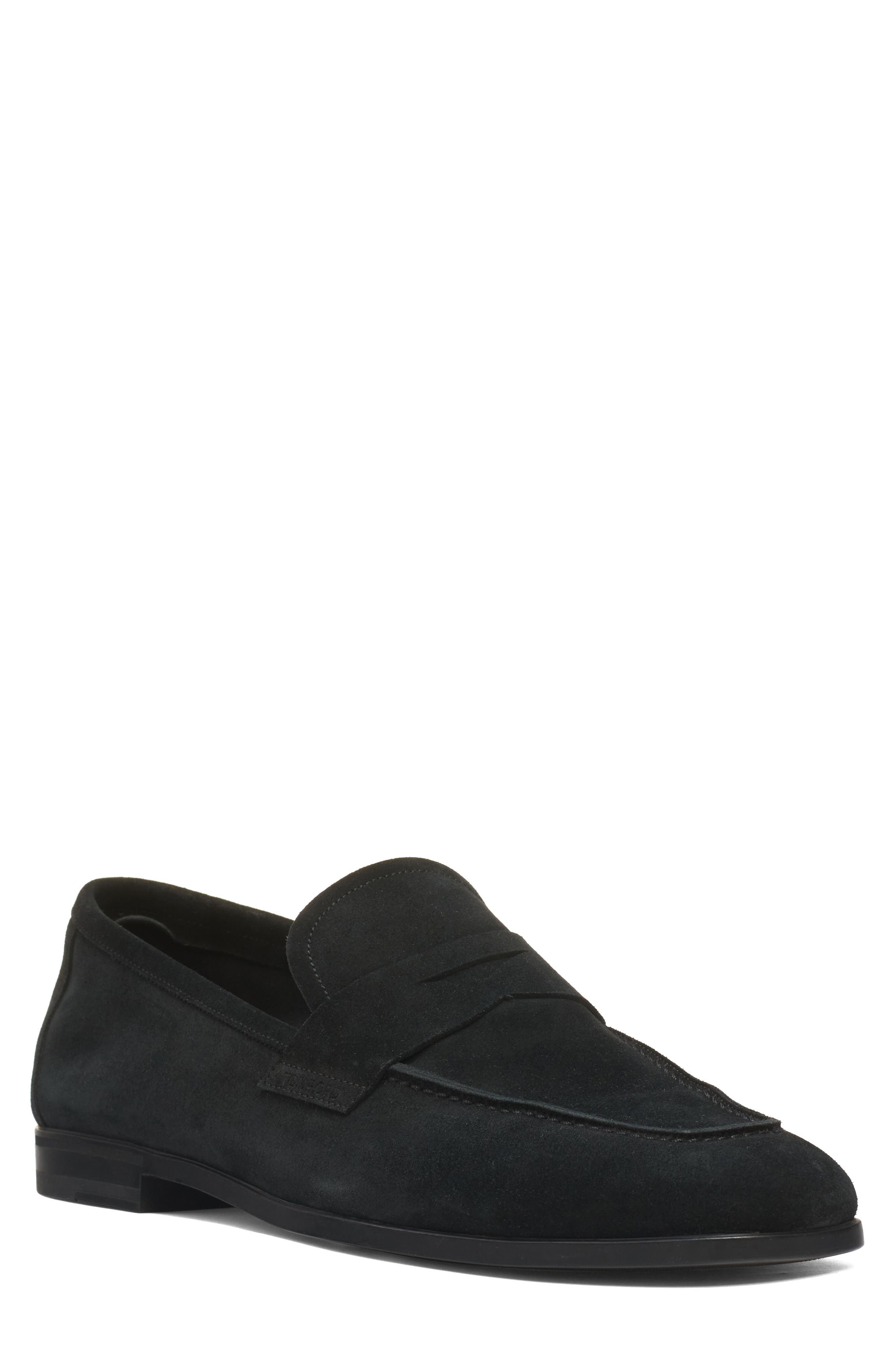 TOM FORD Sean Penny Loafer in 1N001 Black at Nordstrom - 1