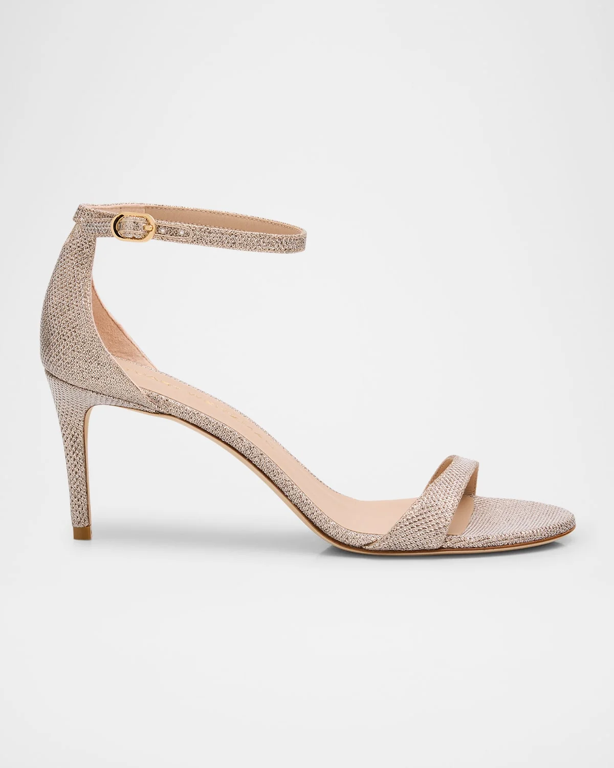 Nudist II Metallic Ankle-Strap Sandals - 1