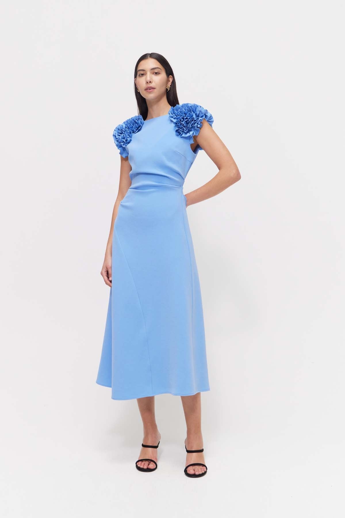 MARGOT DRAPE DRESS - 3