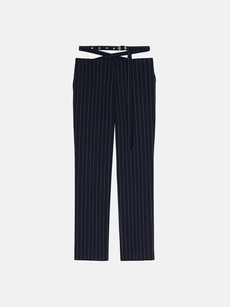 NAVY BLUE AND LIGHT BLUE LONG PANTS 1