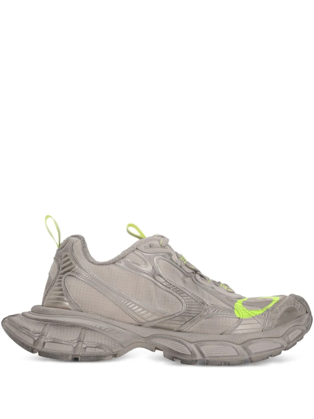 panelled-detail sneakers - 1