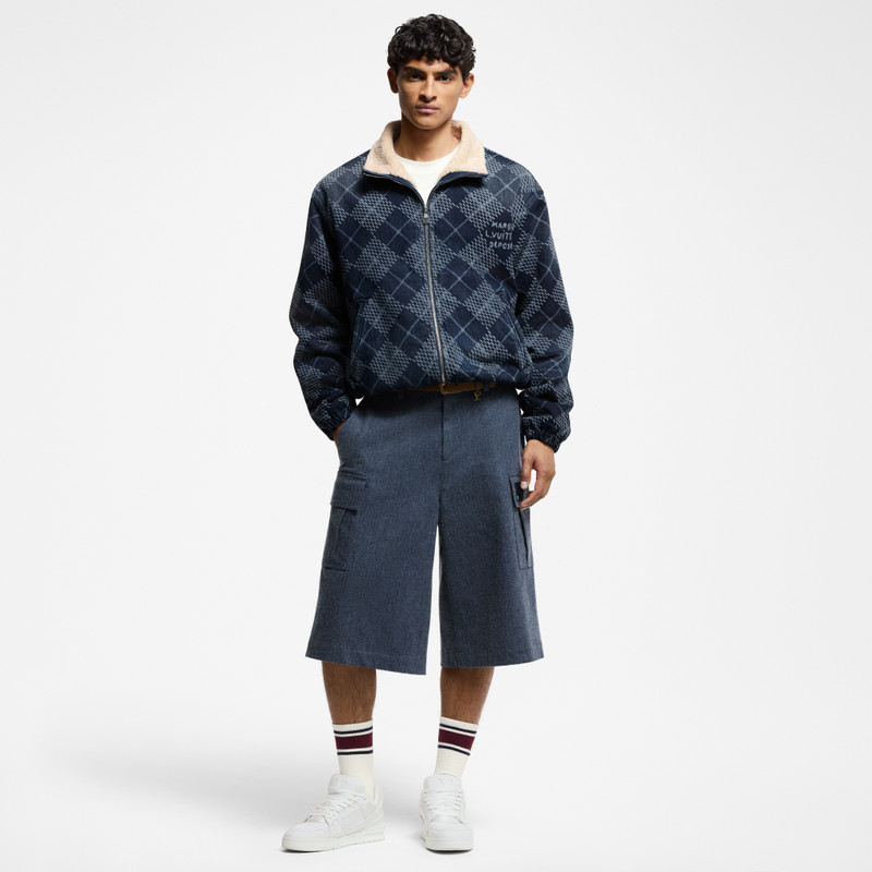 Louis Vuitton Denim Fleece Blouson outlook