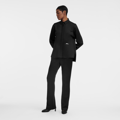 Longchamp Shirt Black - Jersey outlook