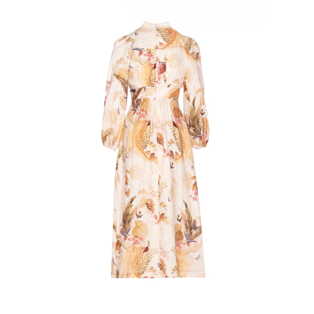 Zimmermann Women Ascension Plunge Midi Dress - 3