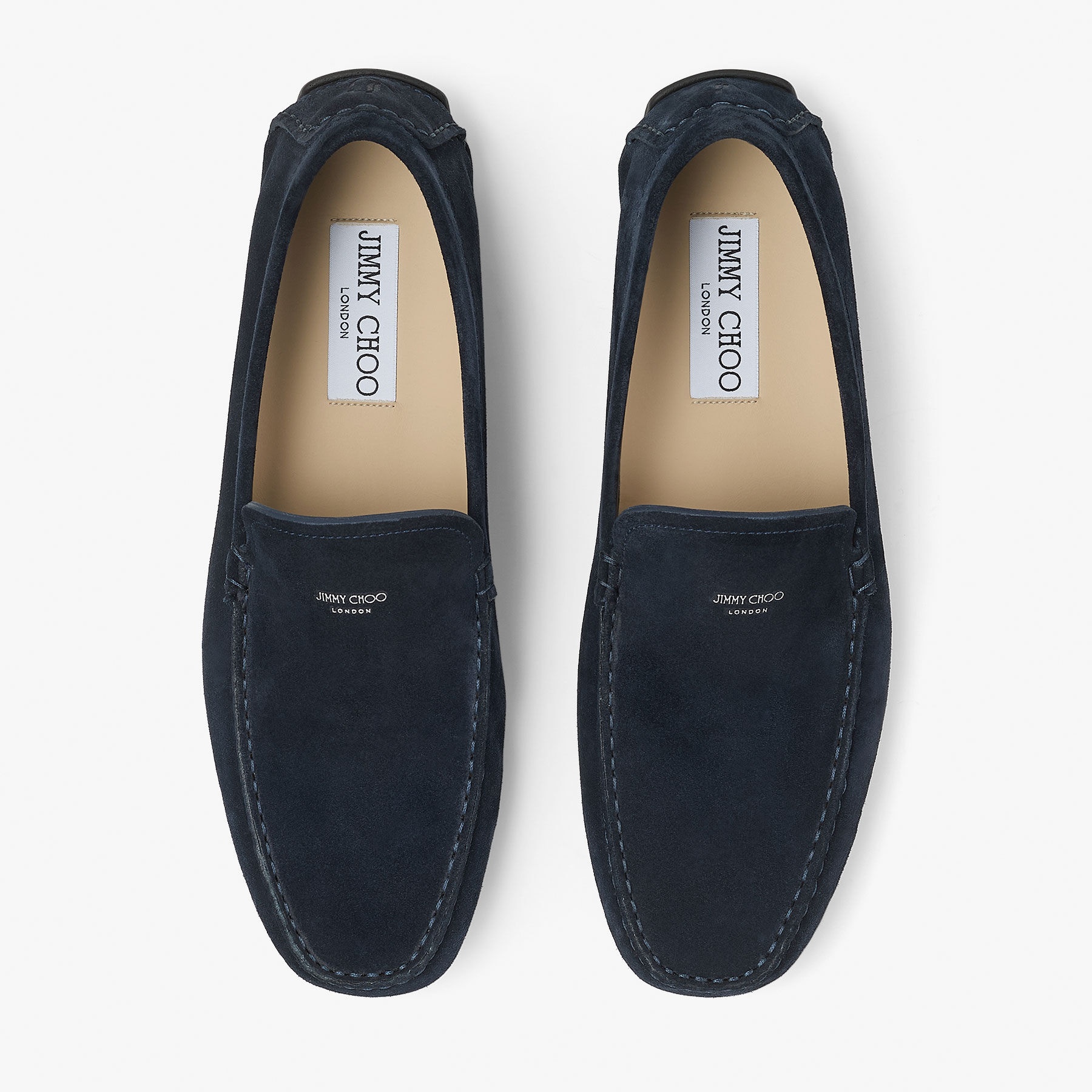 Stanly Driver
Navy Reverse Suede Driver - 3