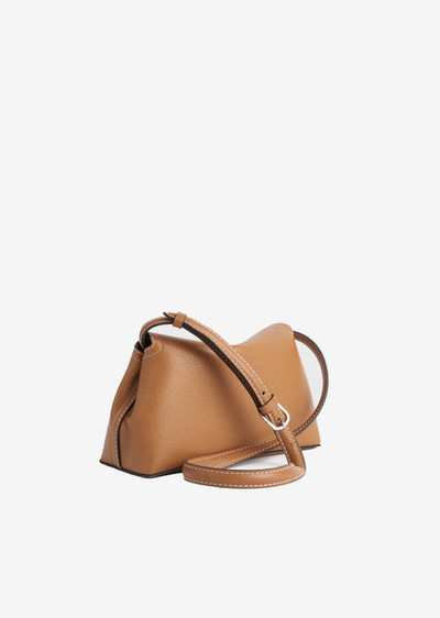 Totême T-Lock Clutch — Tan outlook