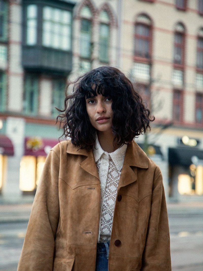 Doris Lace Shirt Egg White 3