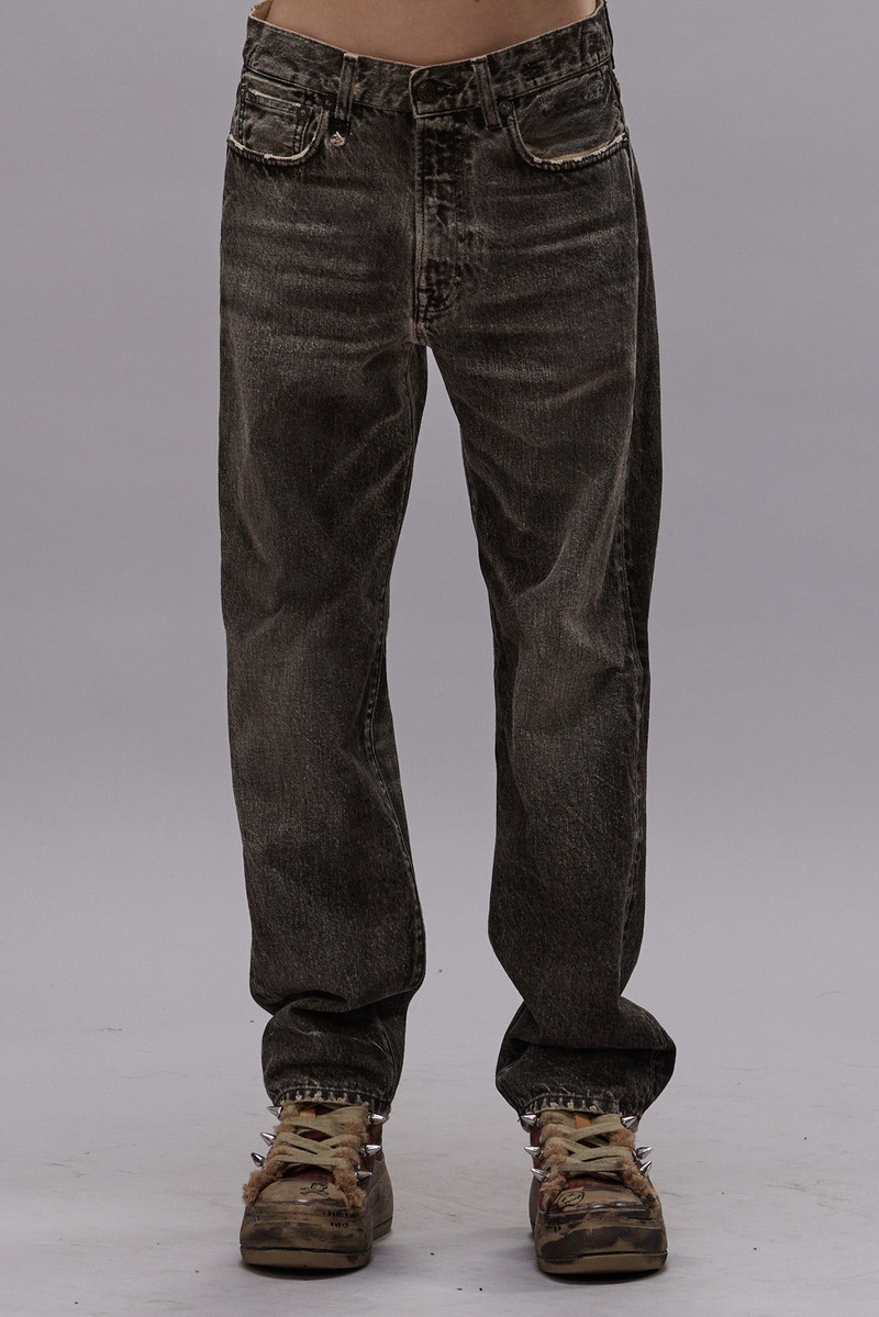 BOYFRIEND JEAN - MUD GREY - R13 4