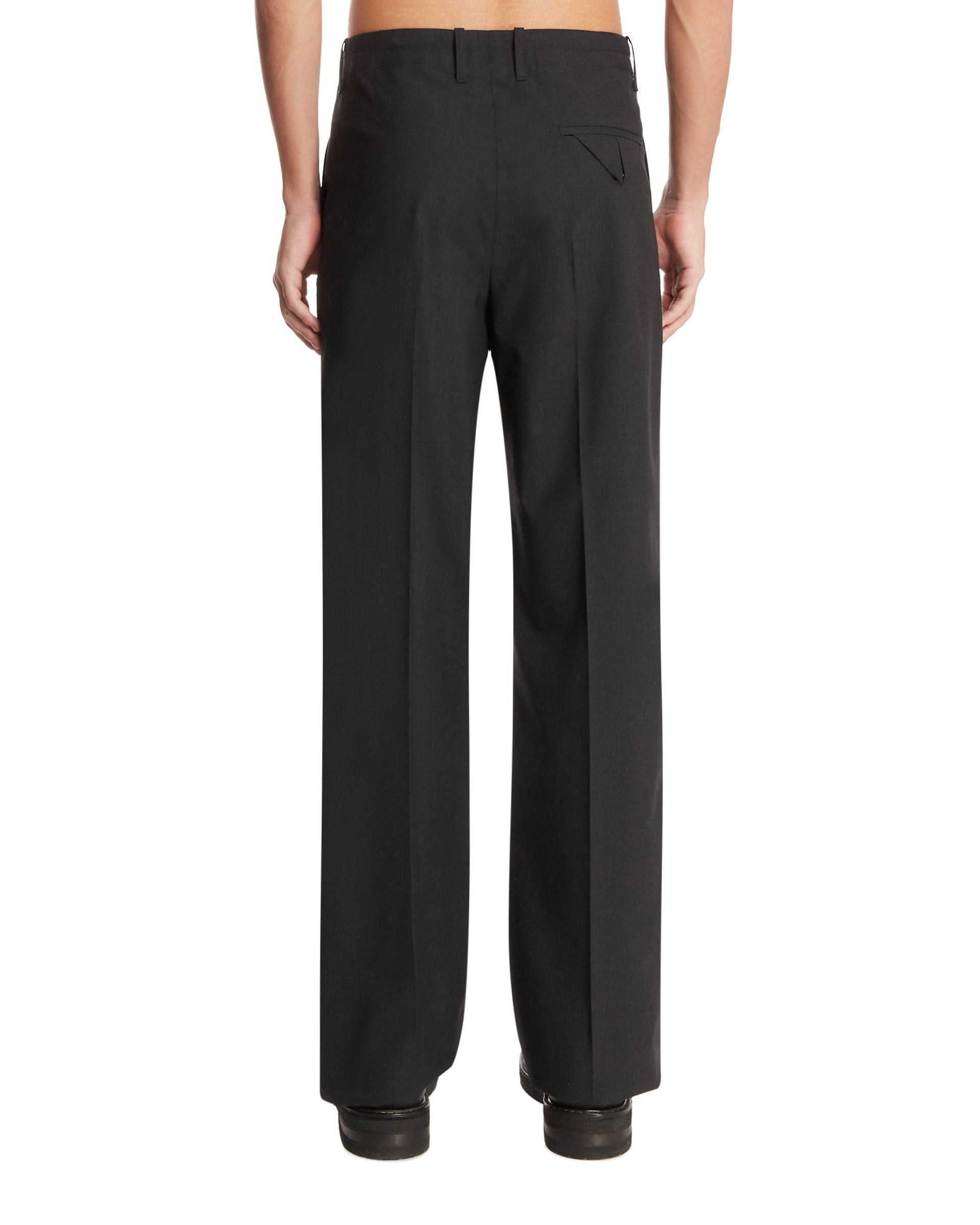 Gray Wool Pants - 3