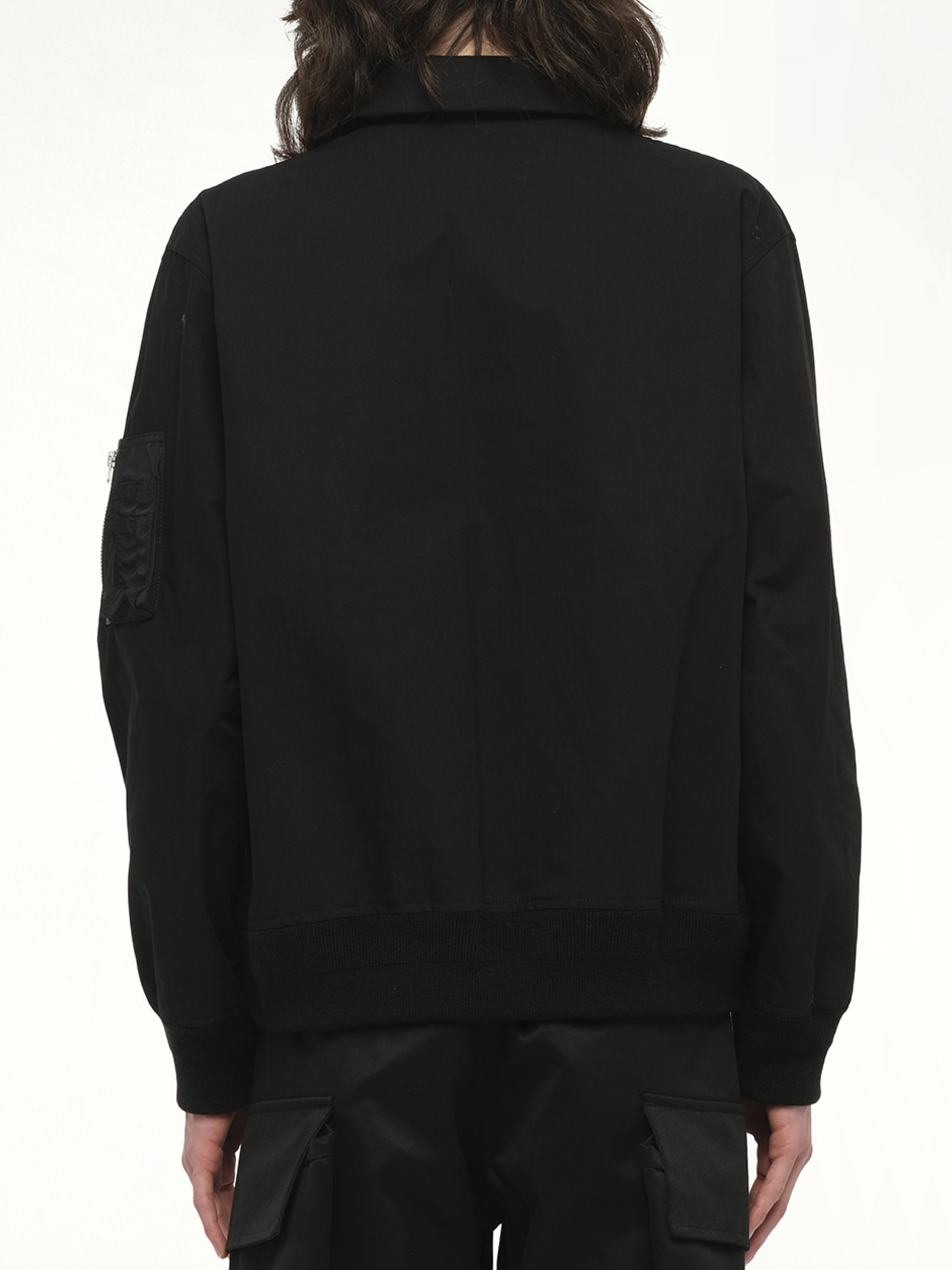 Rip Stop Blouson in Black - 6