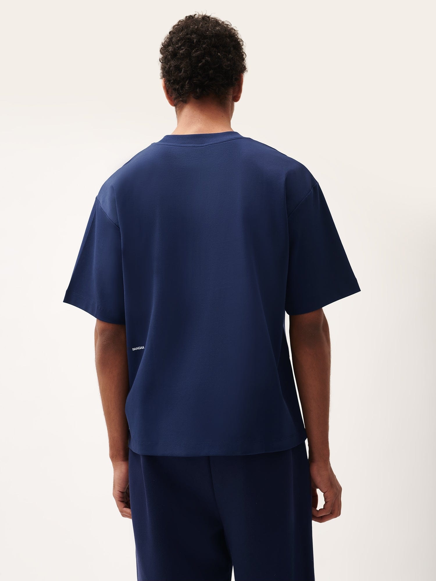 Mens DNA Oversized T-Shirt - Navy - 3