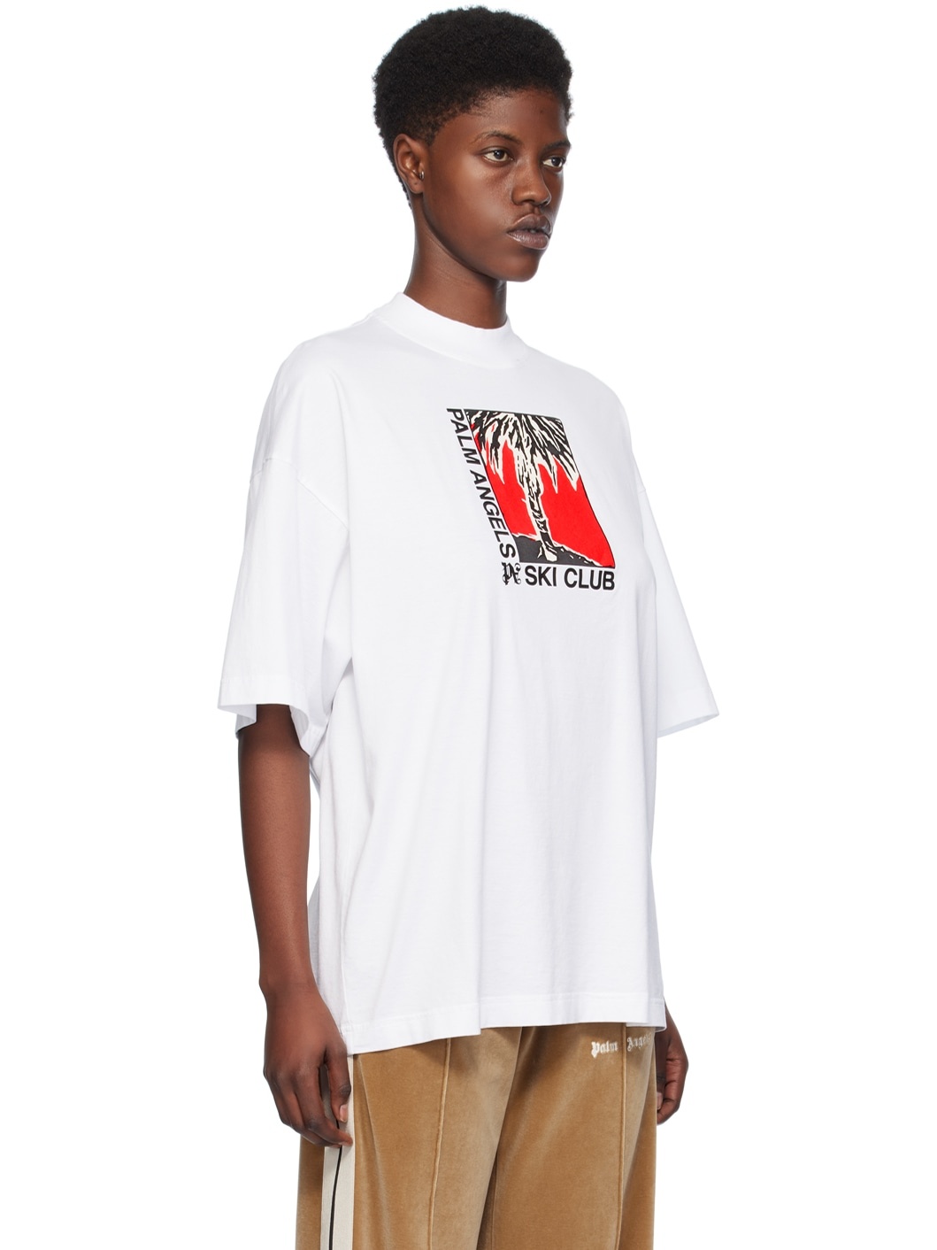 White 'Ski Club' T-Shirt - 2