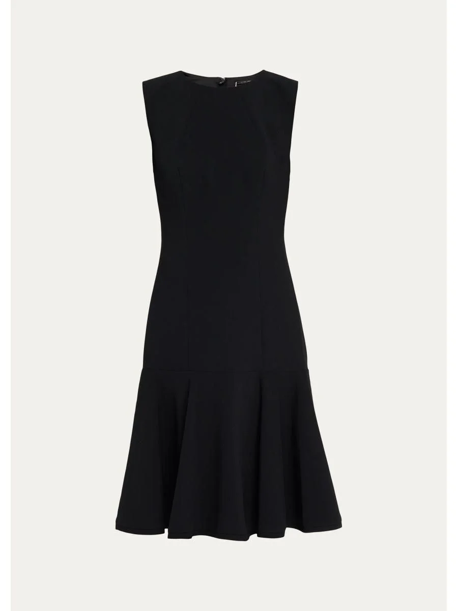 Devon Sleeveless Crepe Dress - 1