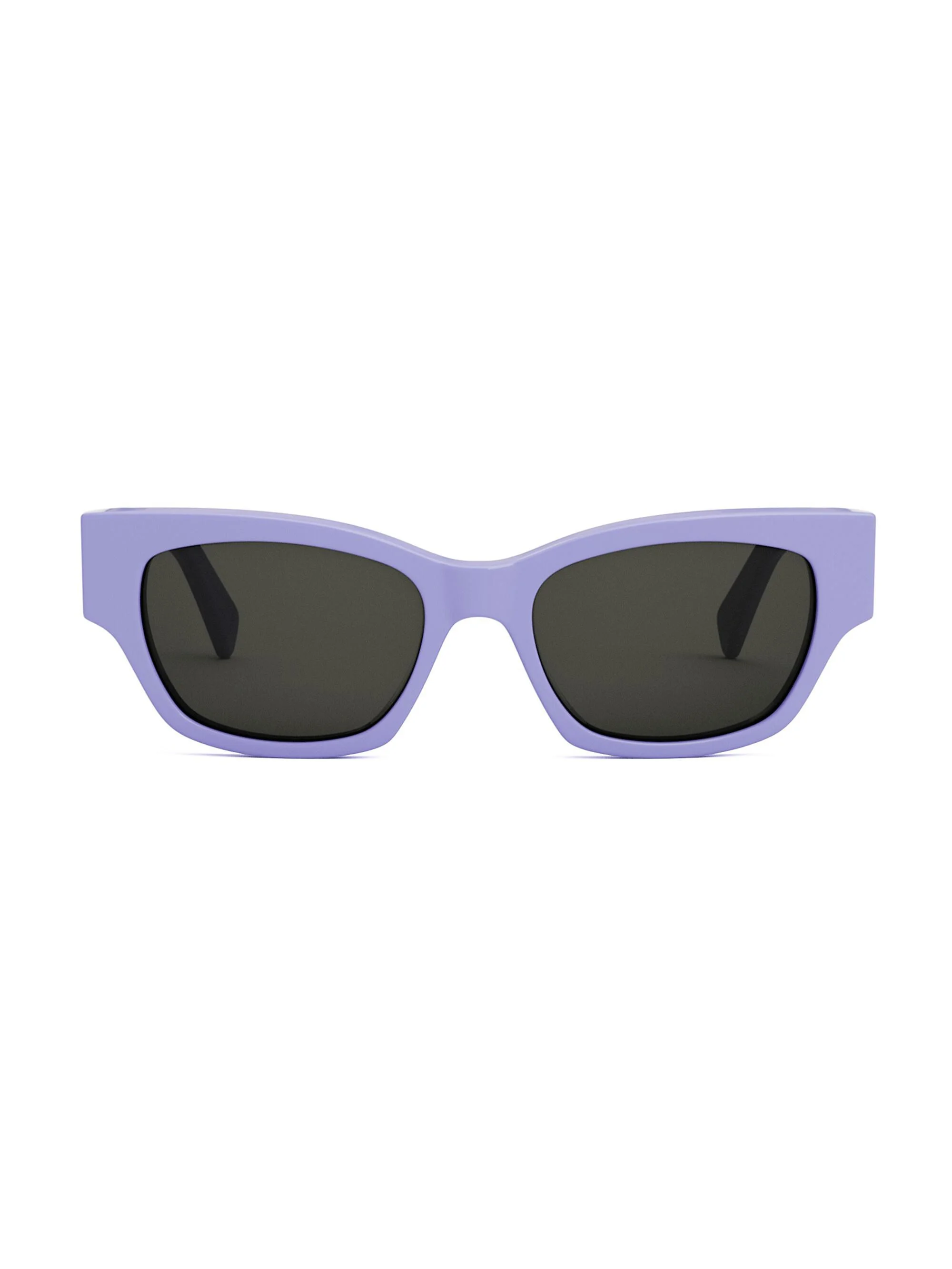Men's Monochrom 56MM Cat-Eye Sunglasses - Shiny Lilac Smoke - 1