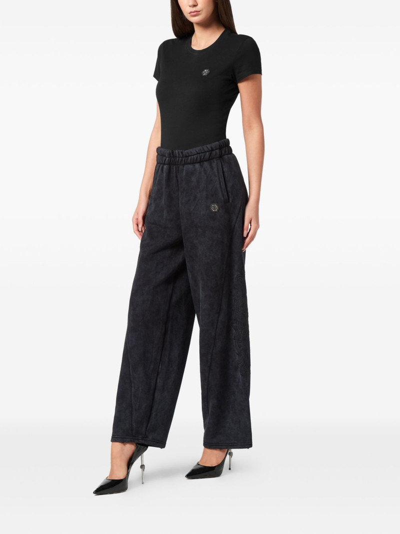 PHILIPP PLEIN embroidered panelled track pants outlook