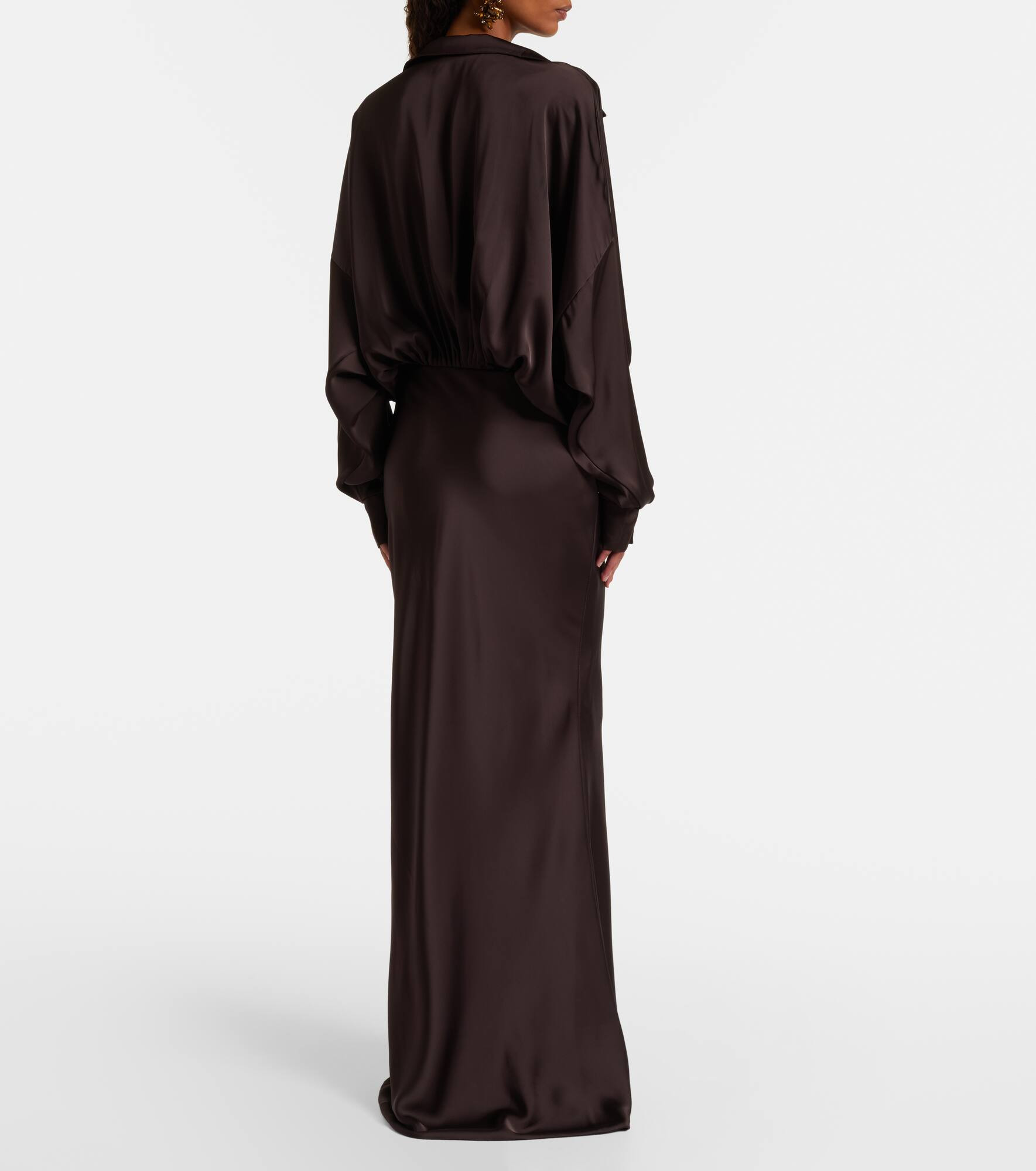 Satin gown - 3