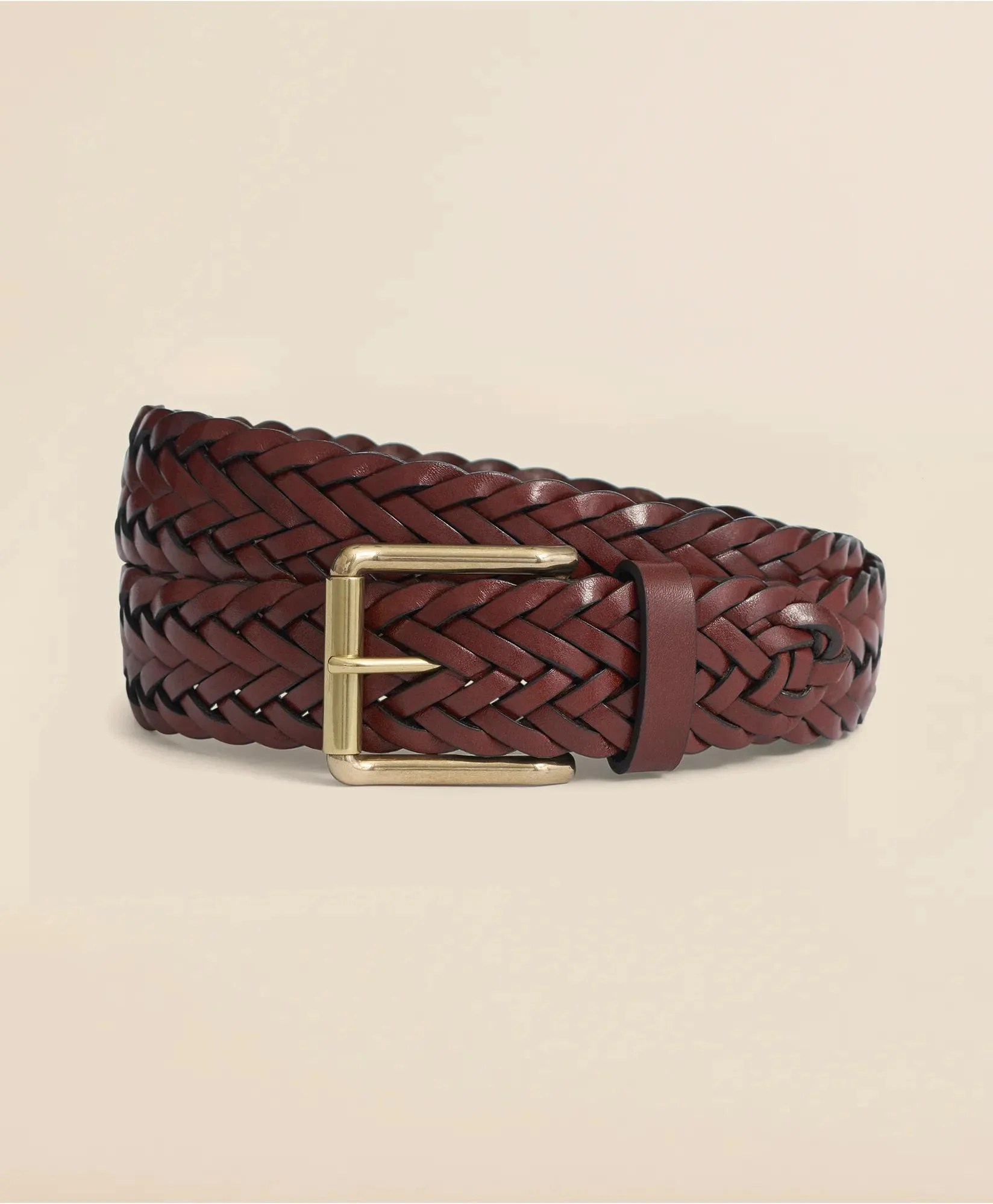 Braided Leather Belt - 1