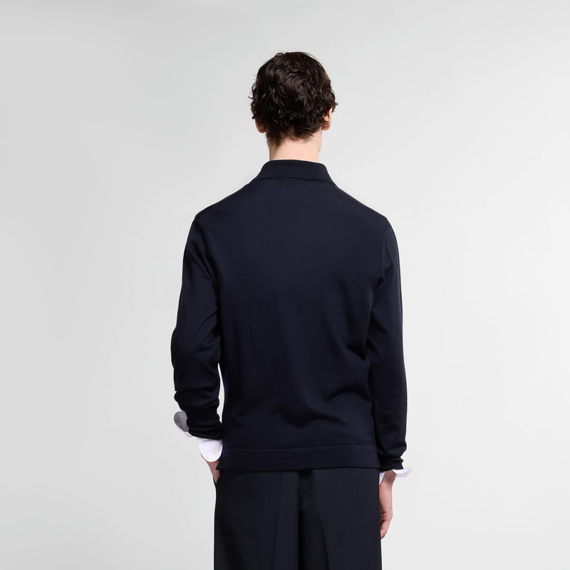 Polo shirt in wool 4