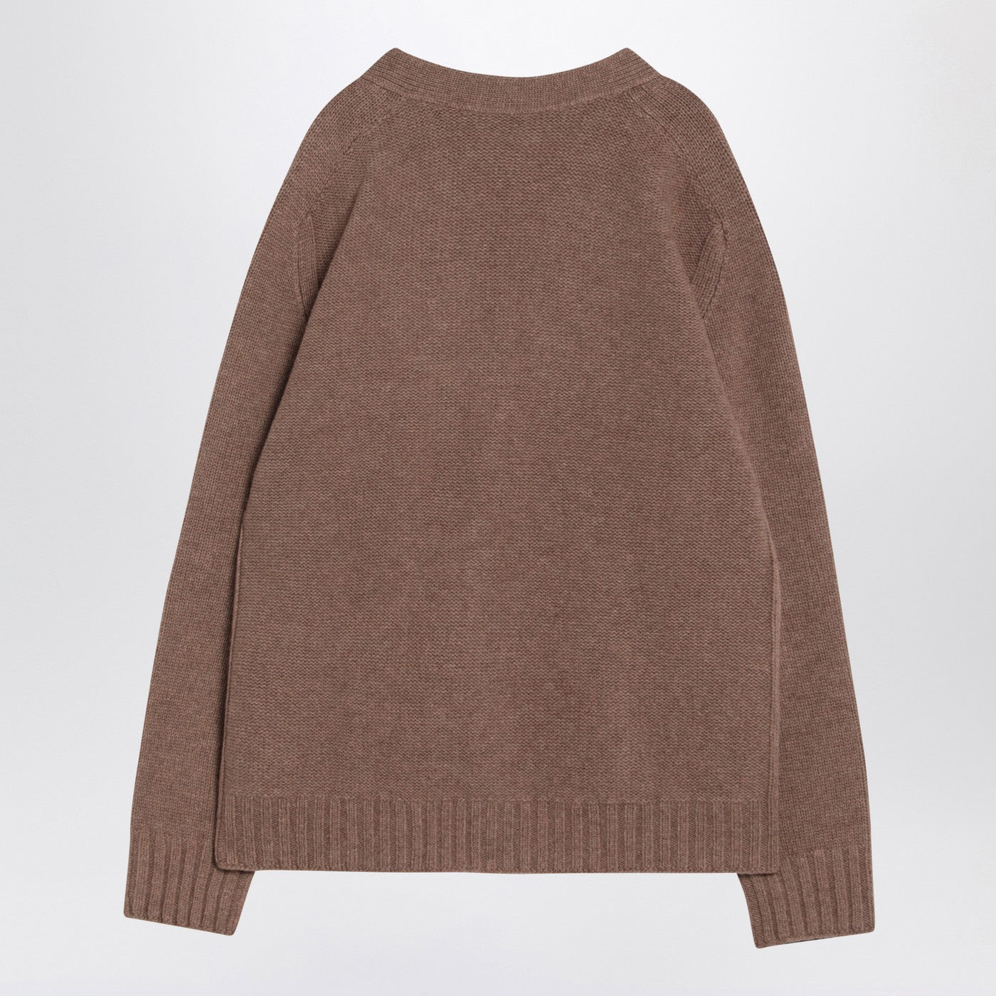 Bottega Veneta Women Camel Wool Cardigan - 2