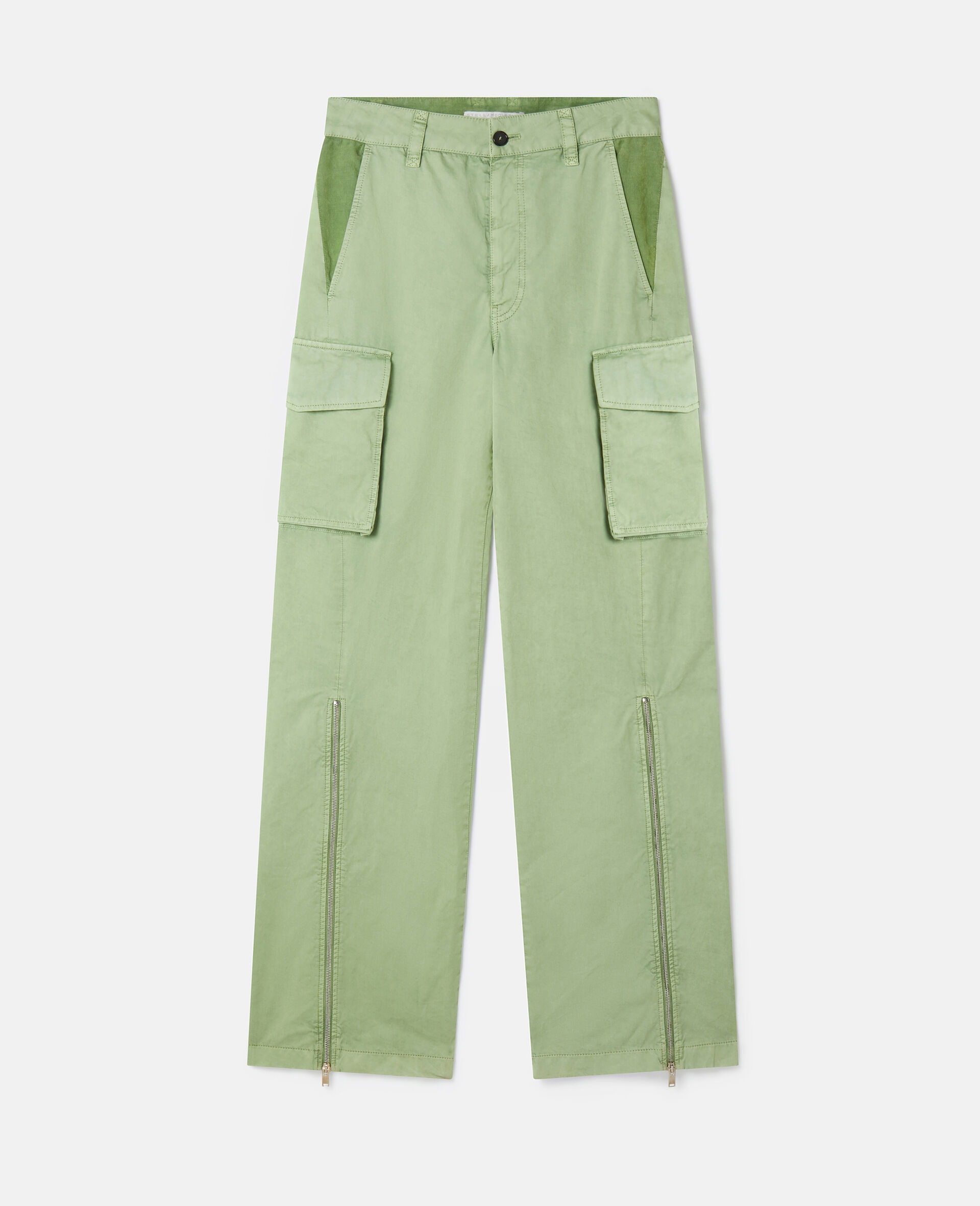 Organic Cotton Cargo Trousers - 1