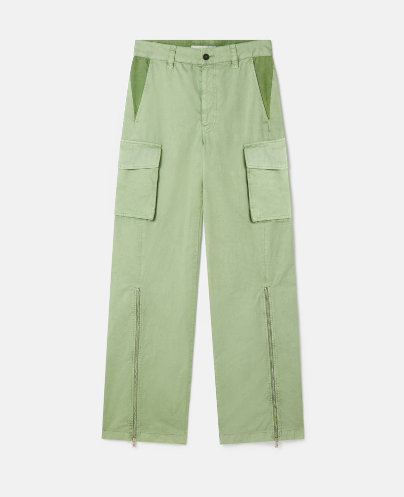 Organic Cotton Cargo Trousers 1