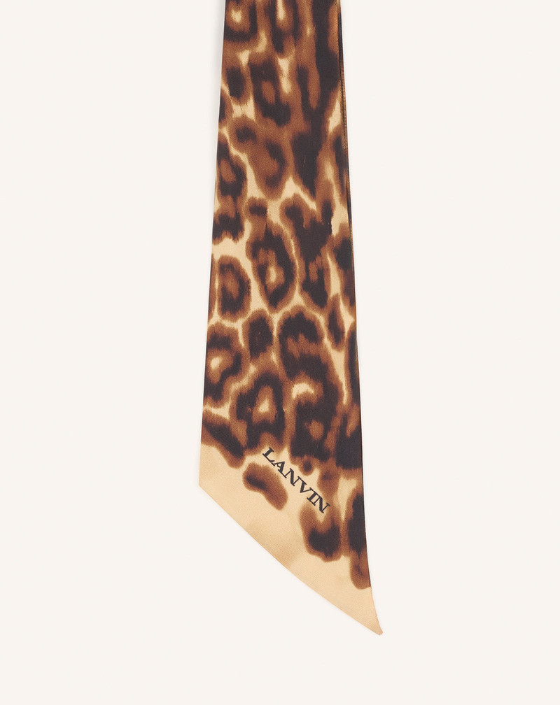 LEOPARD PRINT SILK TWILLY 3