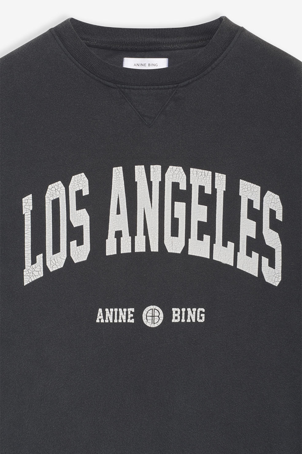 Ramona Sweatshirt University Los Angeles - Washed Black - 4