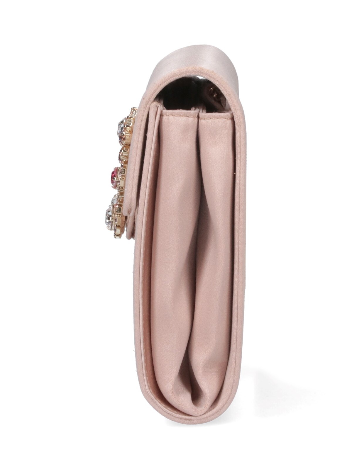 'EFFLORESCENCE' SATIN CLUTCH BAG - 5