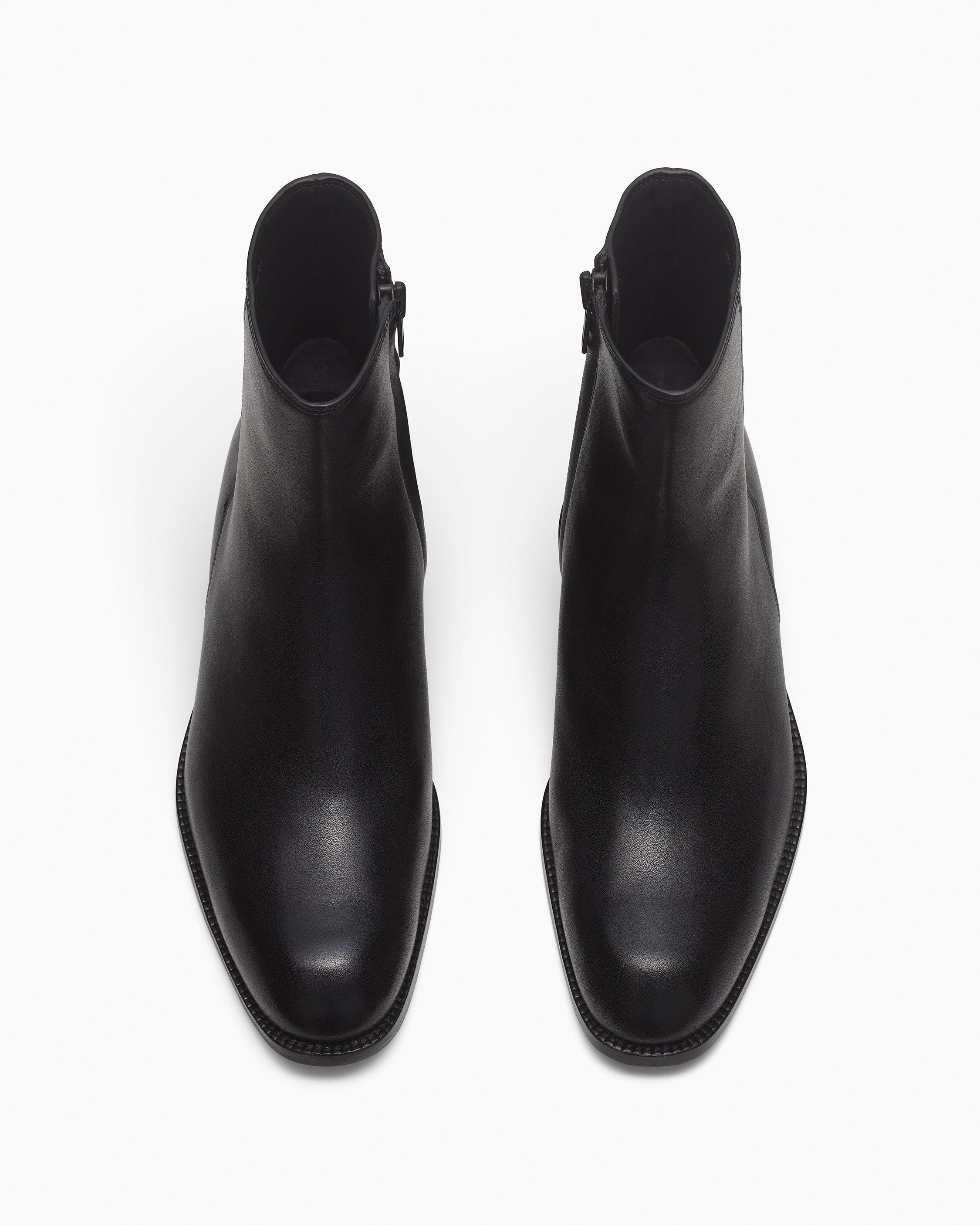 Angelo Leather Ankle Boots - 5